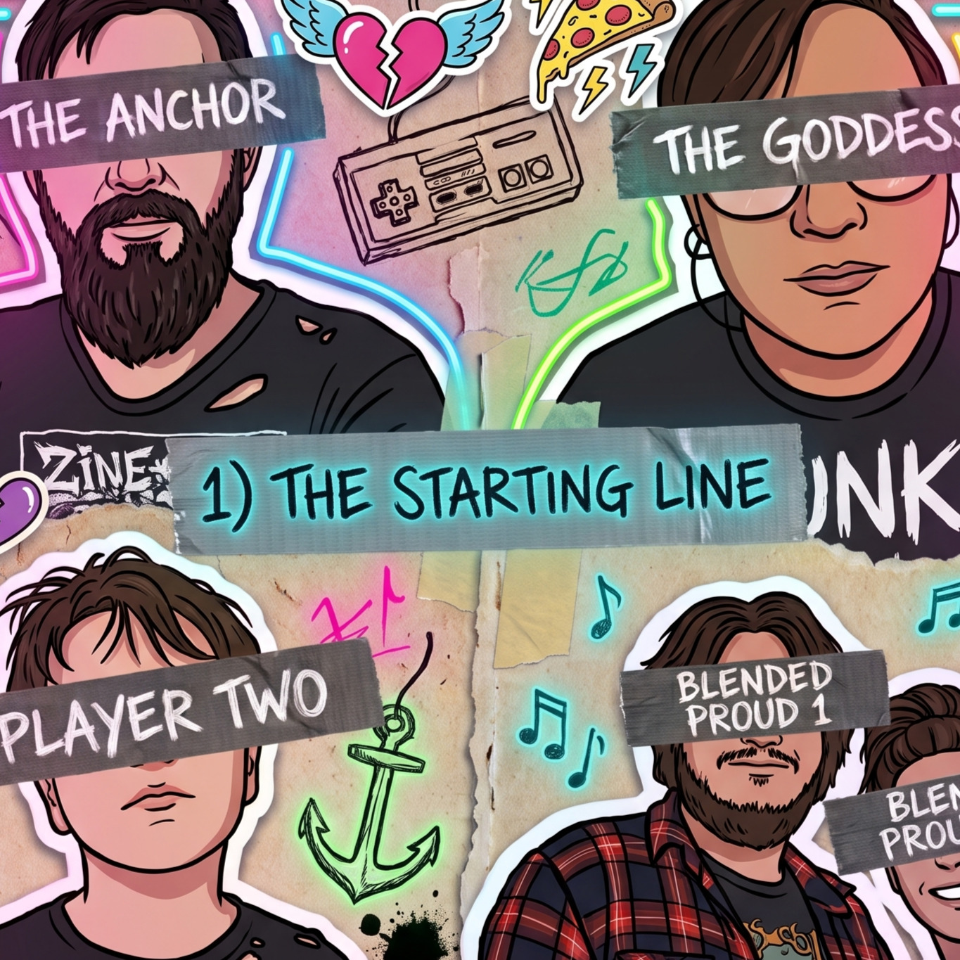 1) The Starting Line artwork