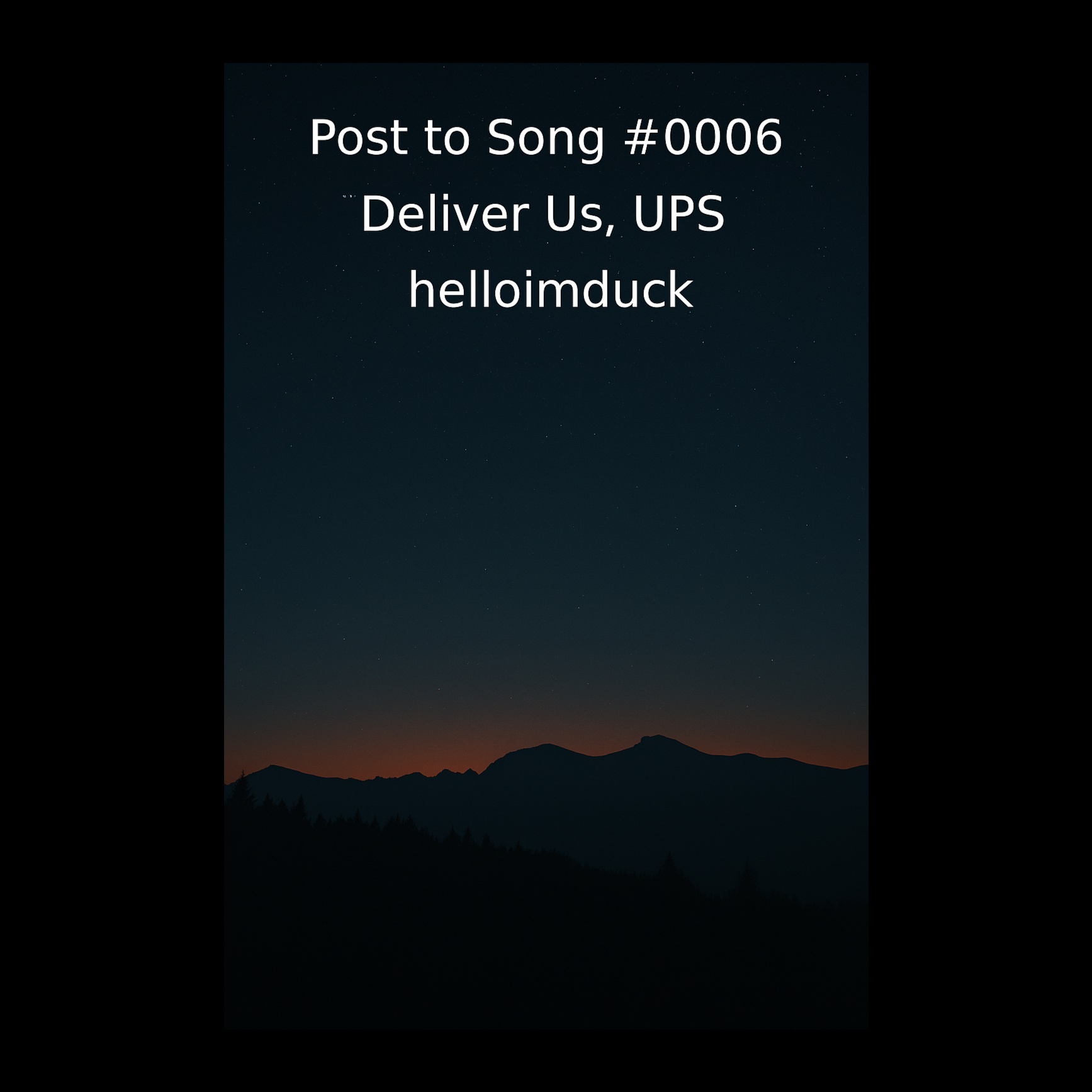 Deliver Us, UPS artwork