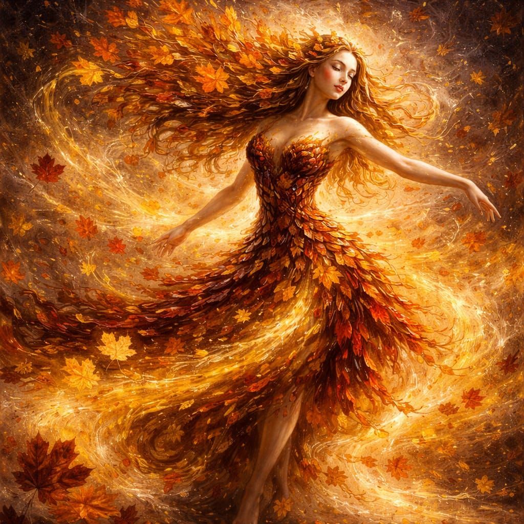 Automn Leaves Dance artwork