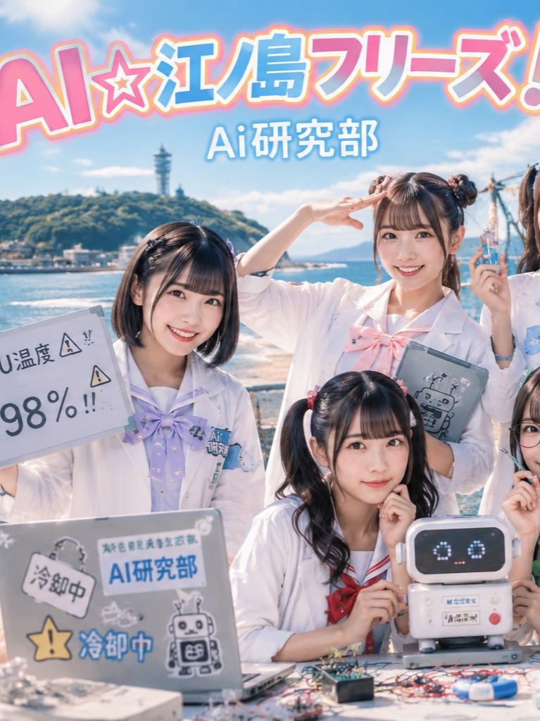 「 AI☆江ノ島フリーズ」 artwork