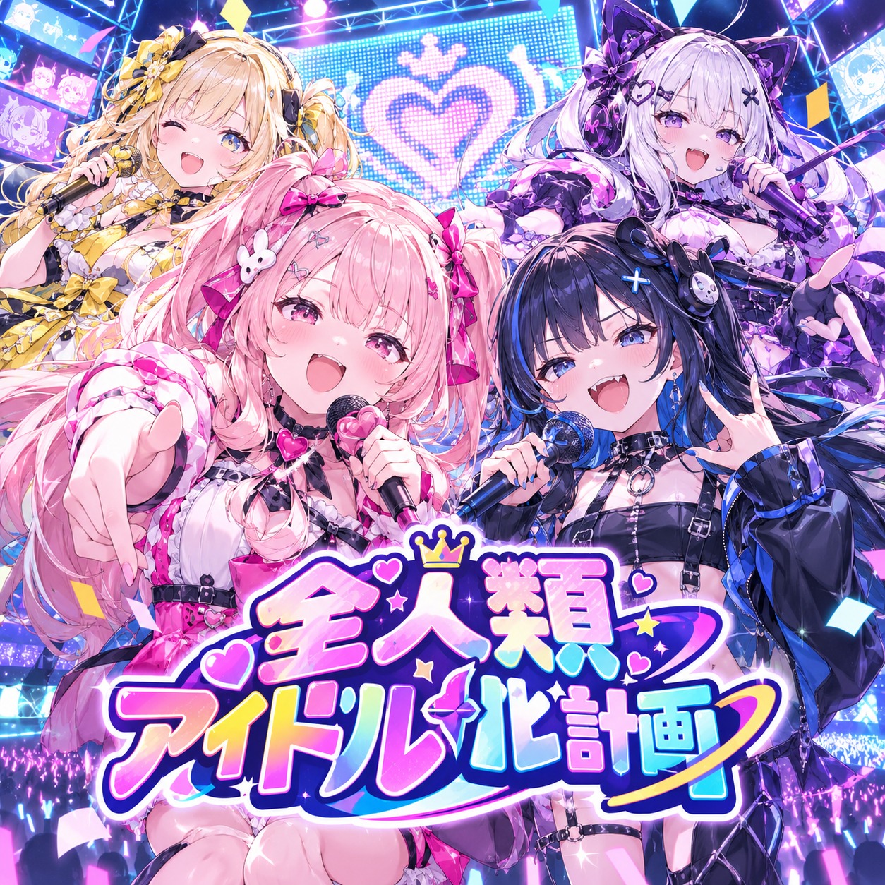 全人類アイドル化計画 artwork