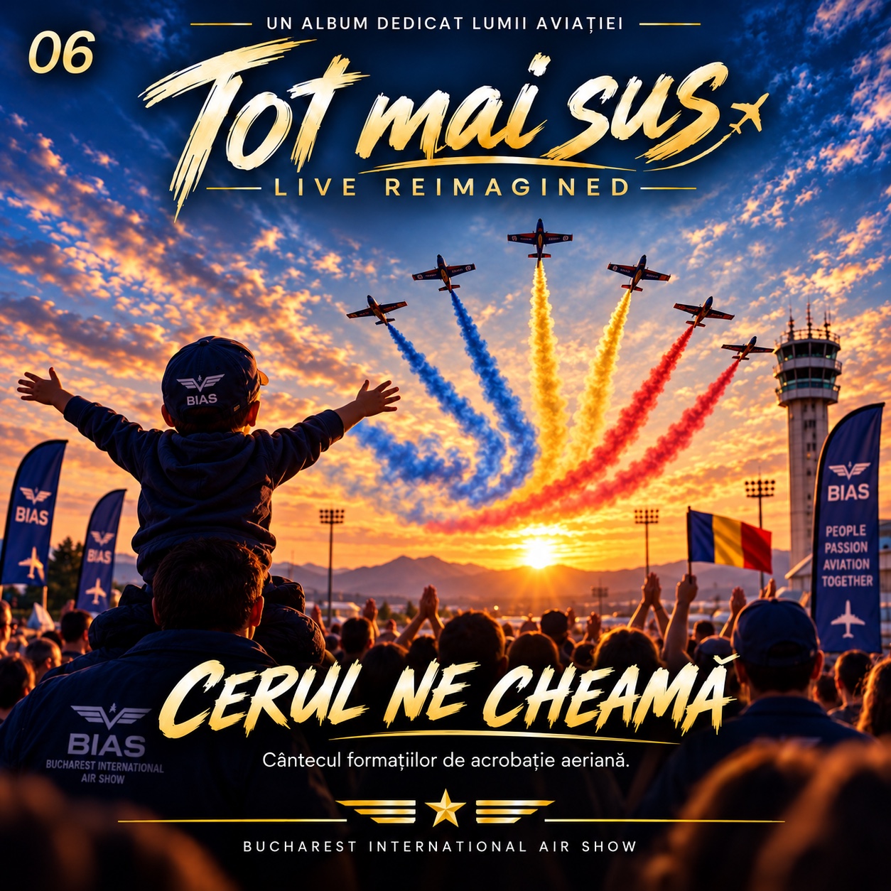 CD 06 CERUL NE CHEAMĂ - Joyful Sport Aviation Rock artwork
