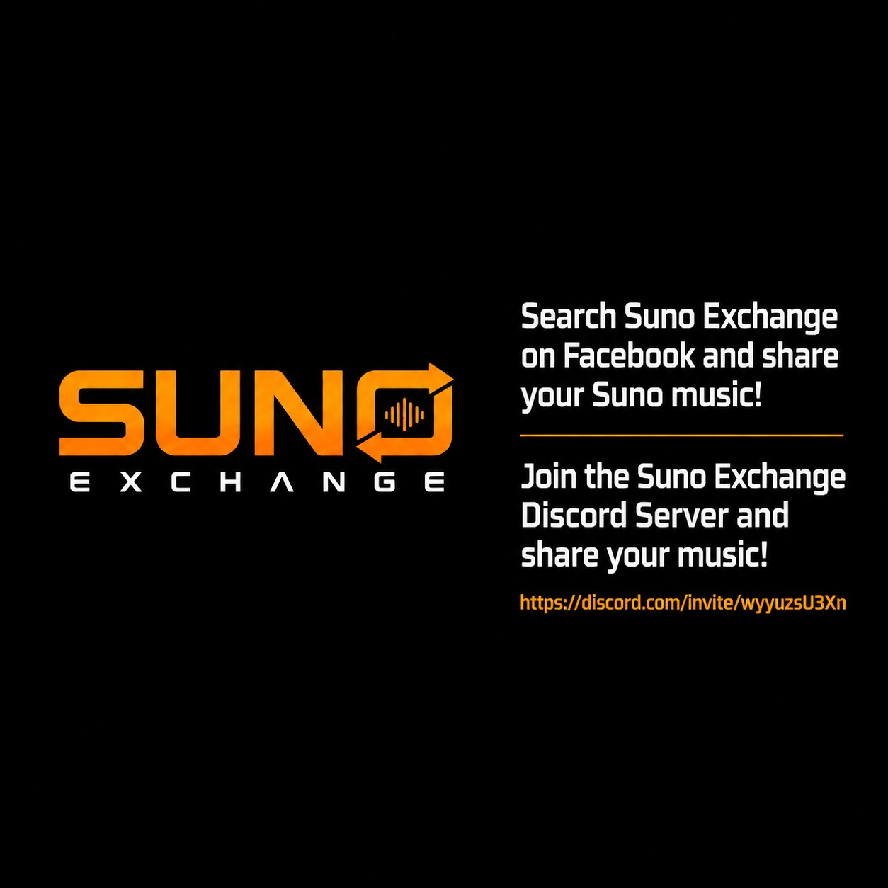 Suno Exchange – Share Your Sound by Arion x Easylynx artwork