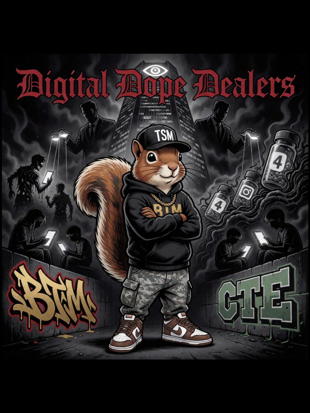 Digital Dope Dealers (Squirrel Master) artwork