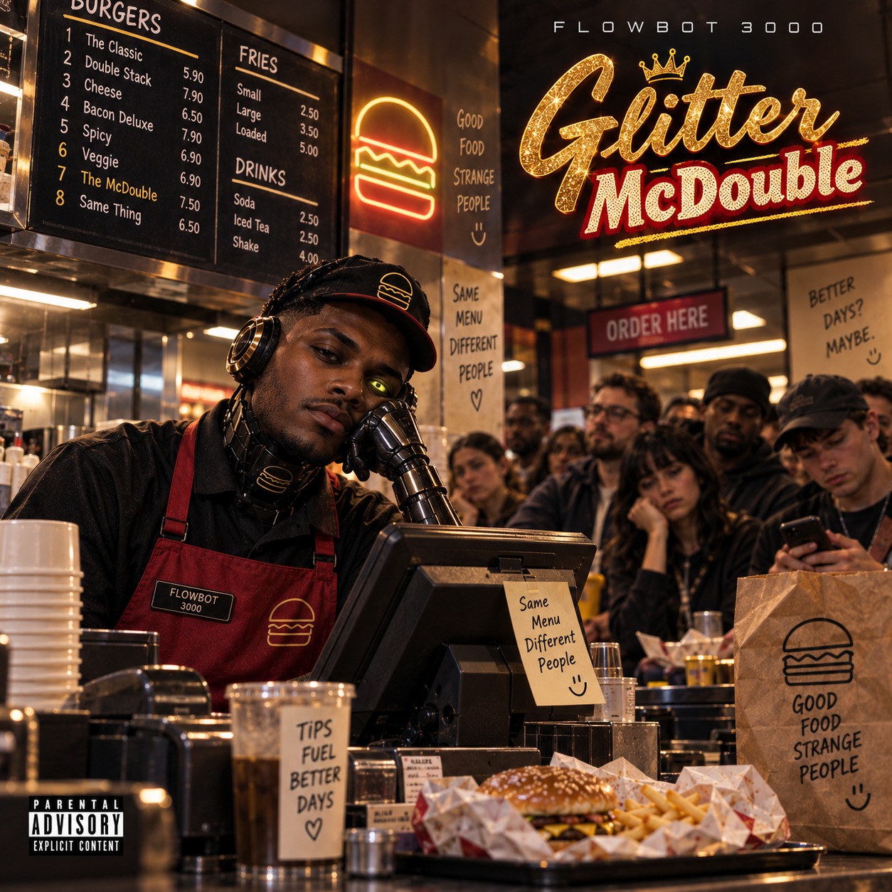 FB3K: Glitter McDouble artwork