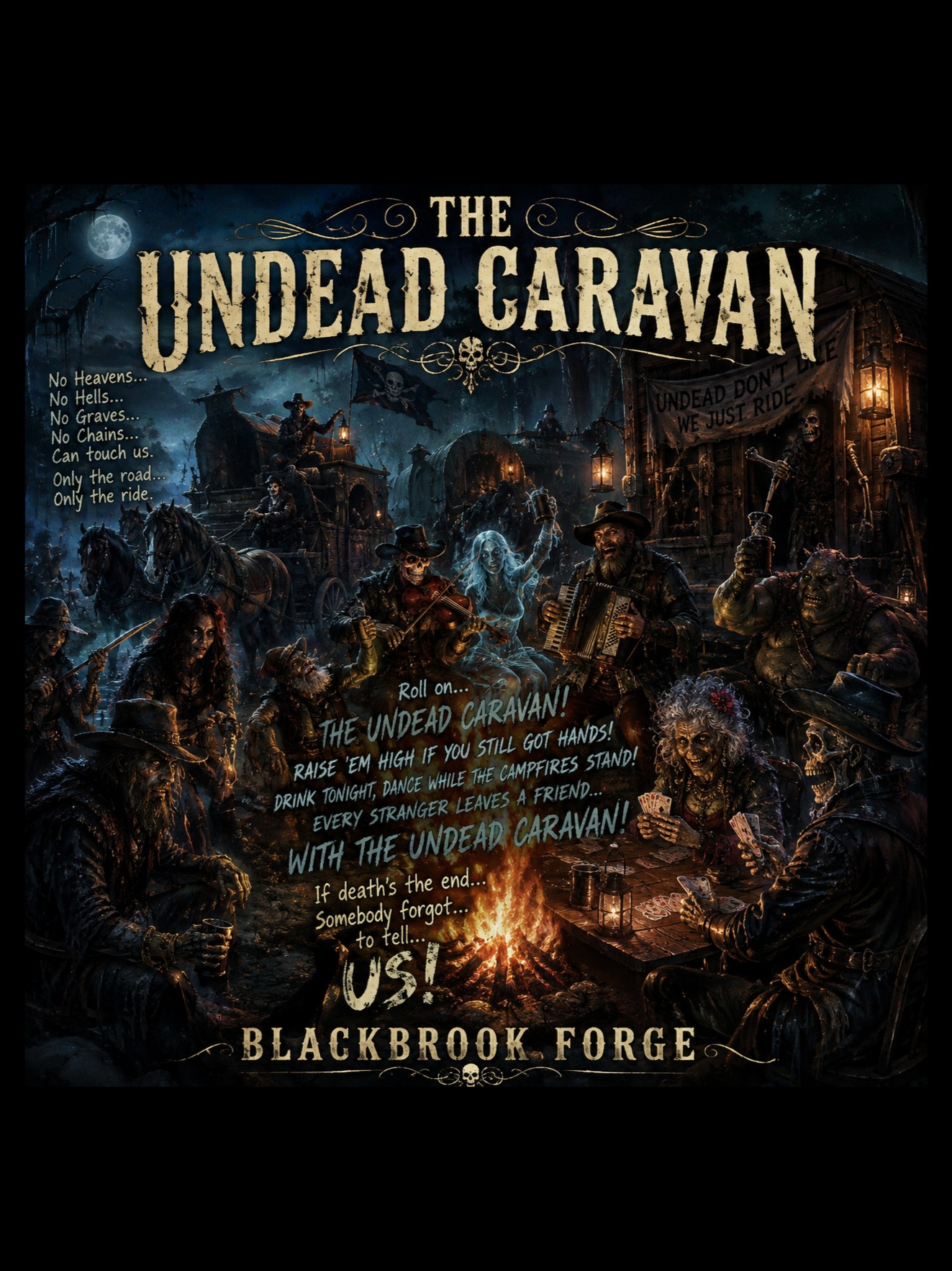 THE UNDEAD CARAVAN artwork