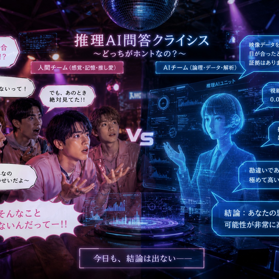 「推理AI問答クライシス」 Boys group artwork