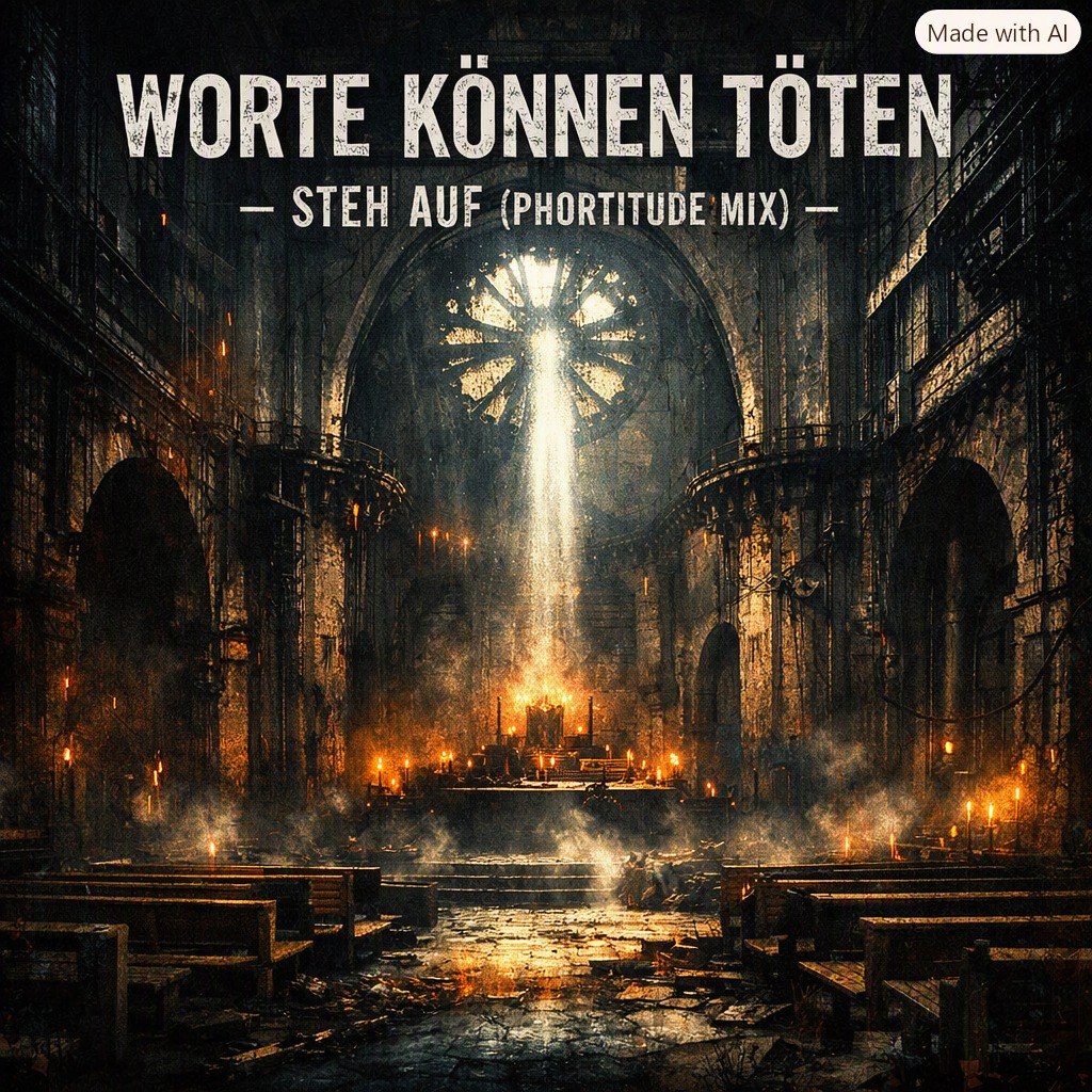 WORTE KÖNNEN TÖTEN – STEH AUF Phortitude Mix artwork