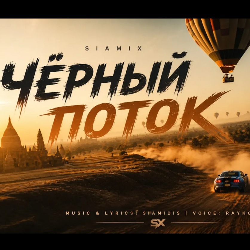 Чёрный Поток / Melodic Russian Hip-Hop / Atmospheric Trap artwork