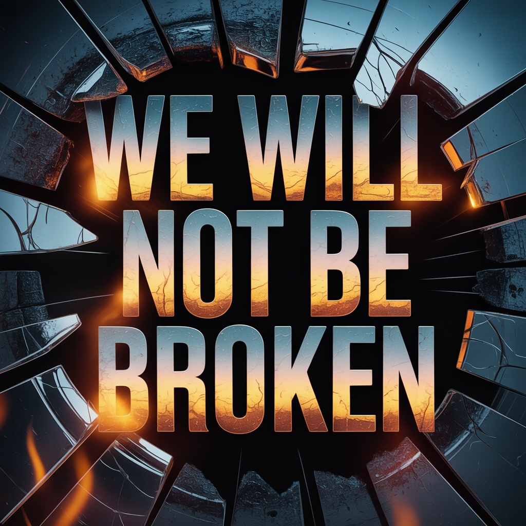 We Will Not Be Broken artwork