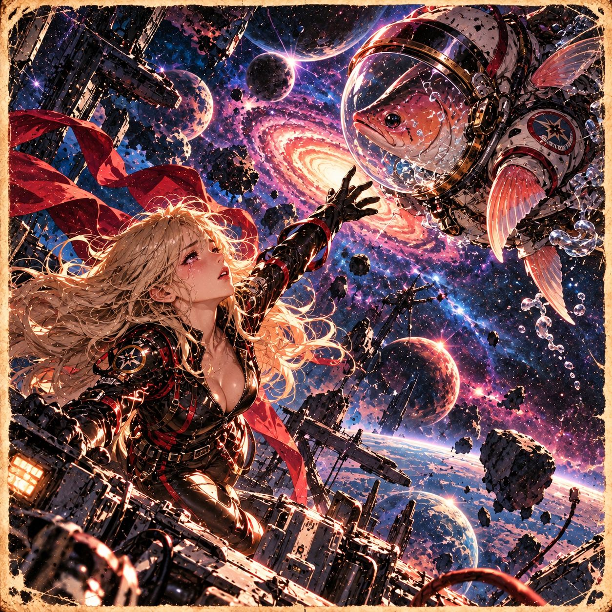 宇宙!?炙りサーモン★ (カオスな特盛りスペシャルッ☆ですぞRemix) artwork