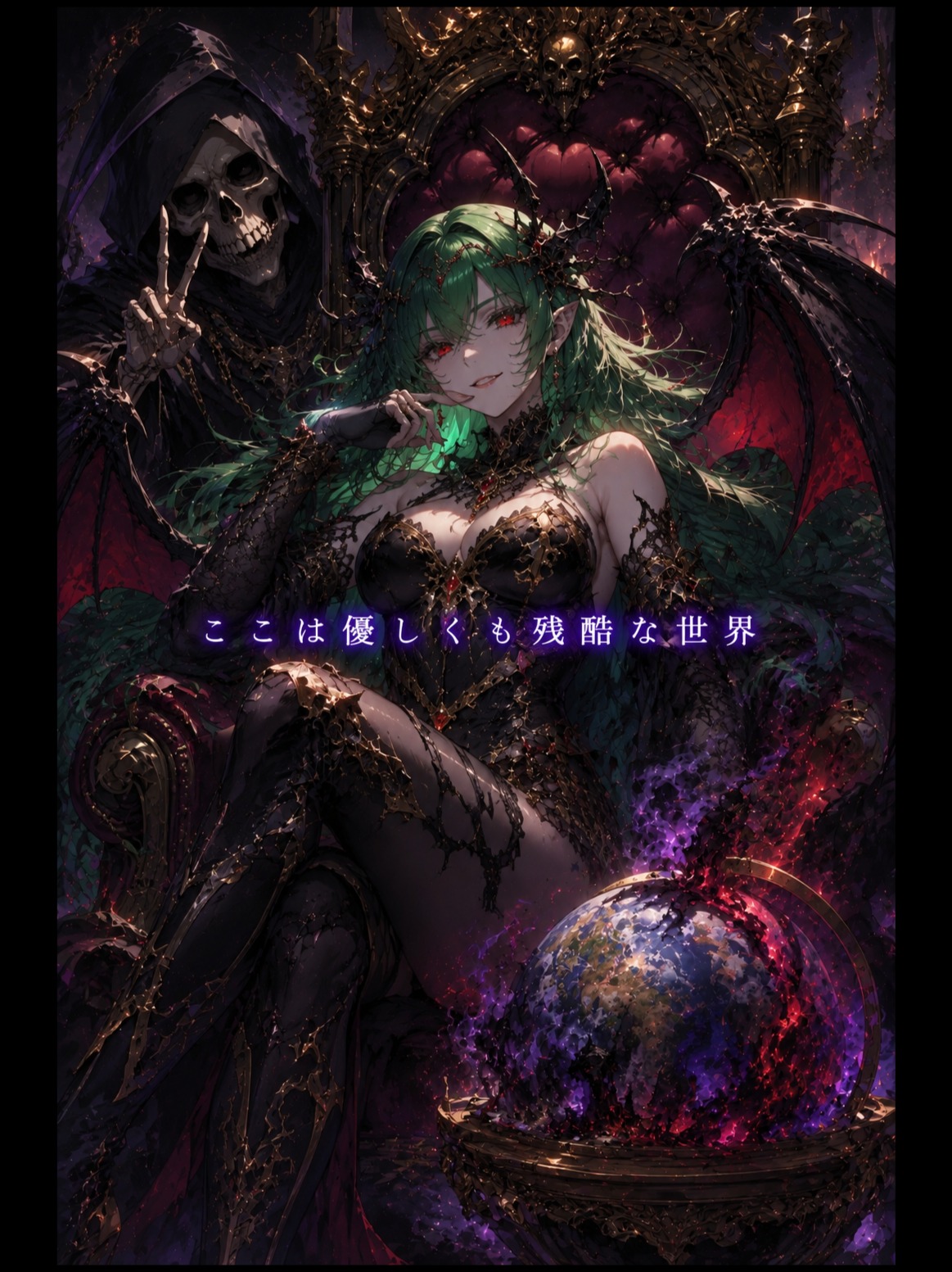 ここは優しくも残酷な世界 artwork