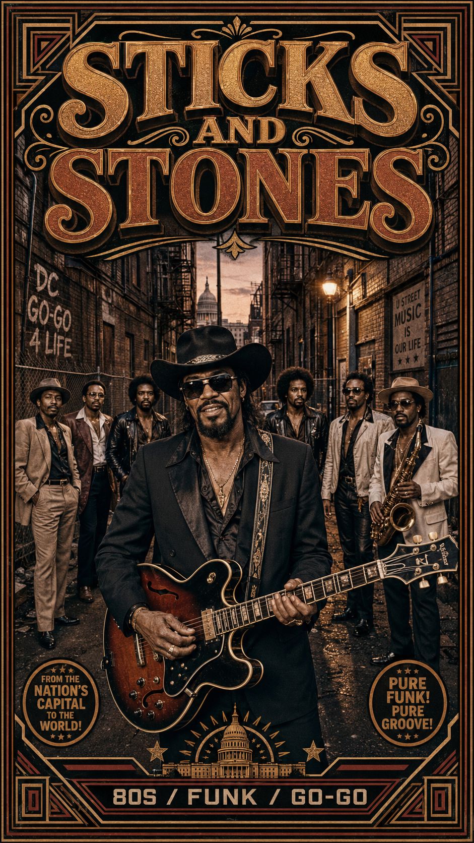 STICKS AND STONES artwork
