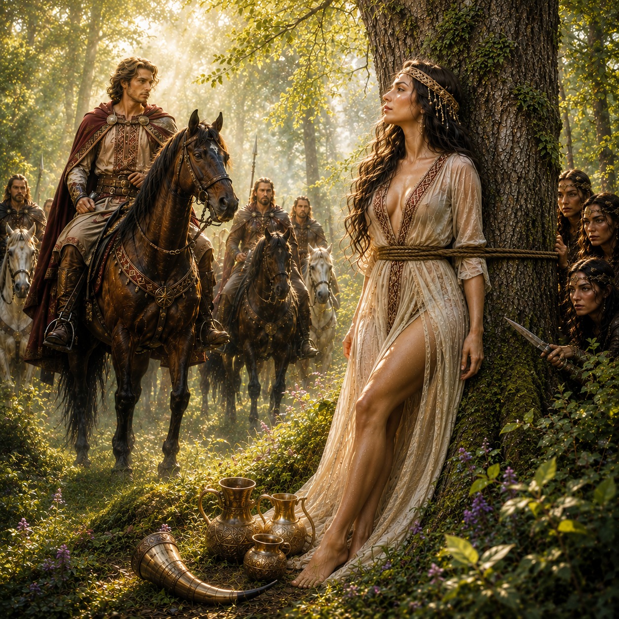 Ctirad a Šárka (Dívčí válka) artwork