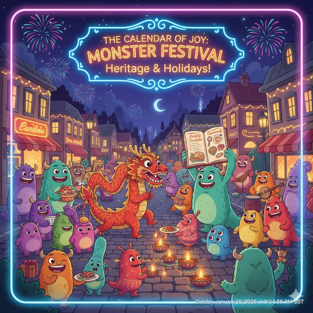 The Calendar of Joy (Heritage & Holidays) artwork