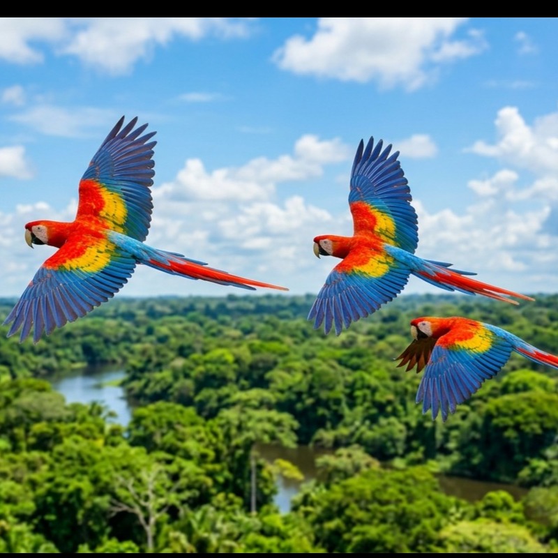 Macaws of the Mountains artwork
