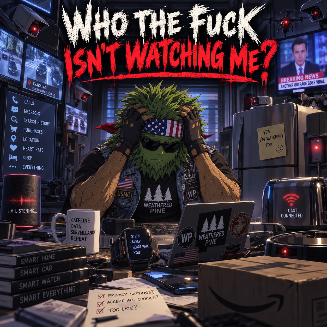 Who the Fuck Isn't Watching Me? artwork