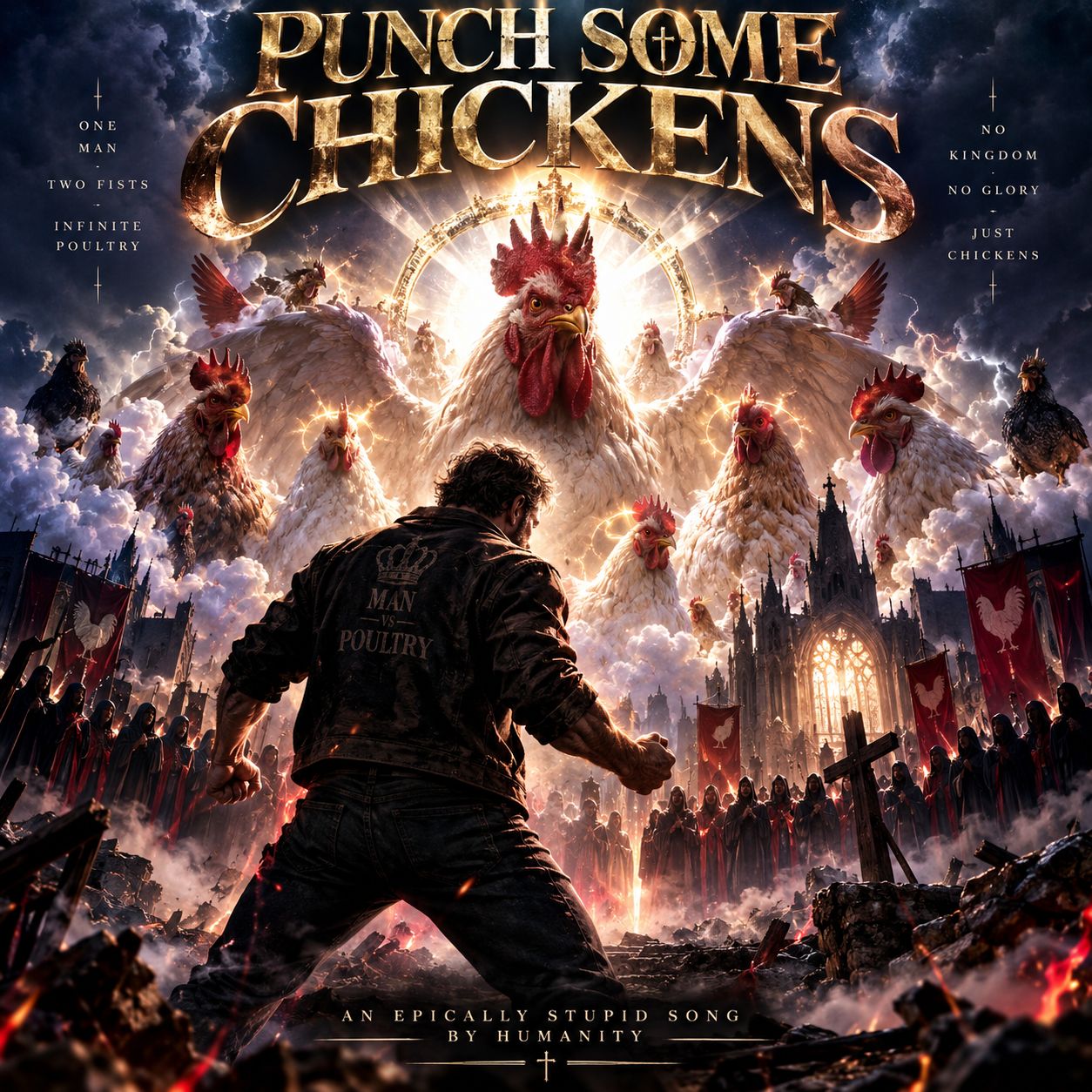 Punch Some Chickens artwork