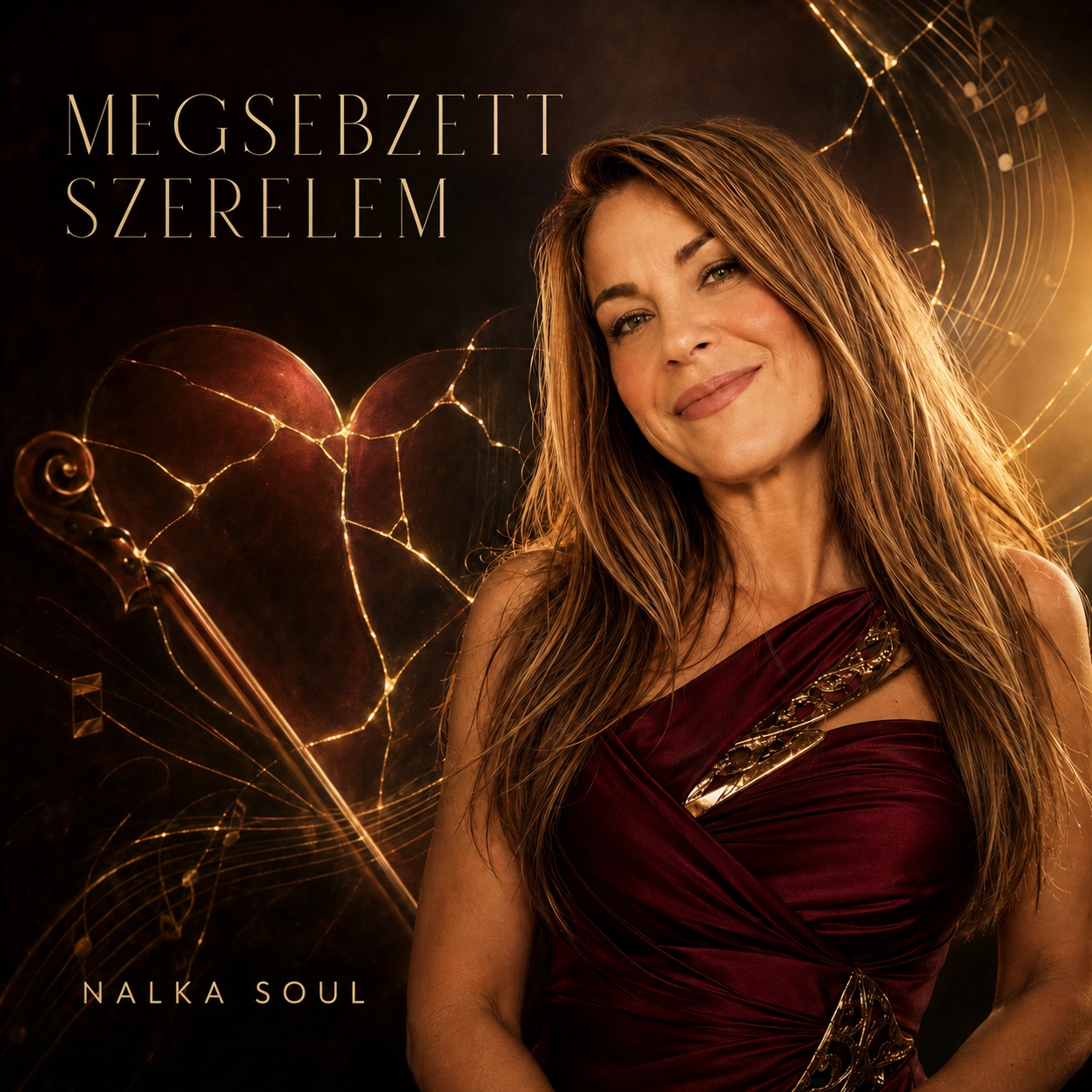 MEGSEBZETT SZERELEM / WOUNDED LOVE artwork