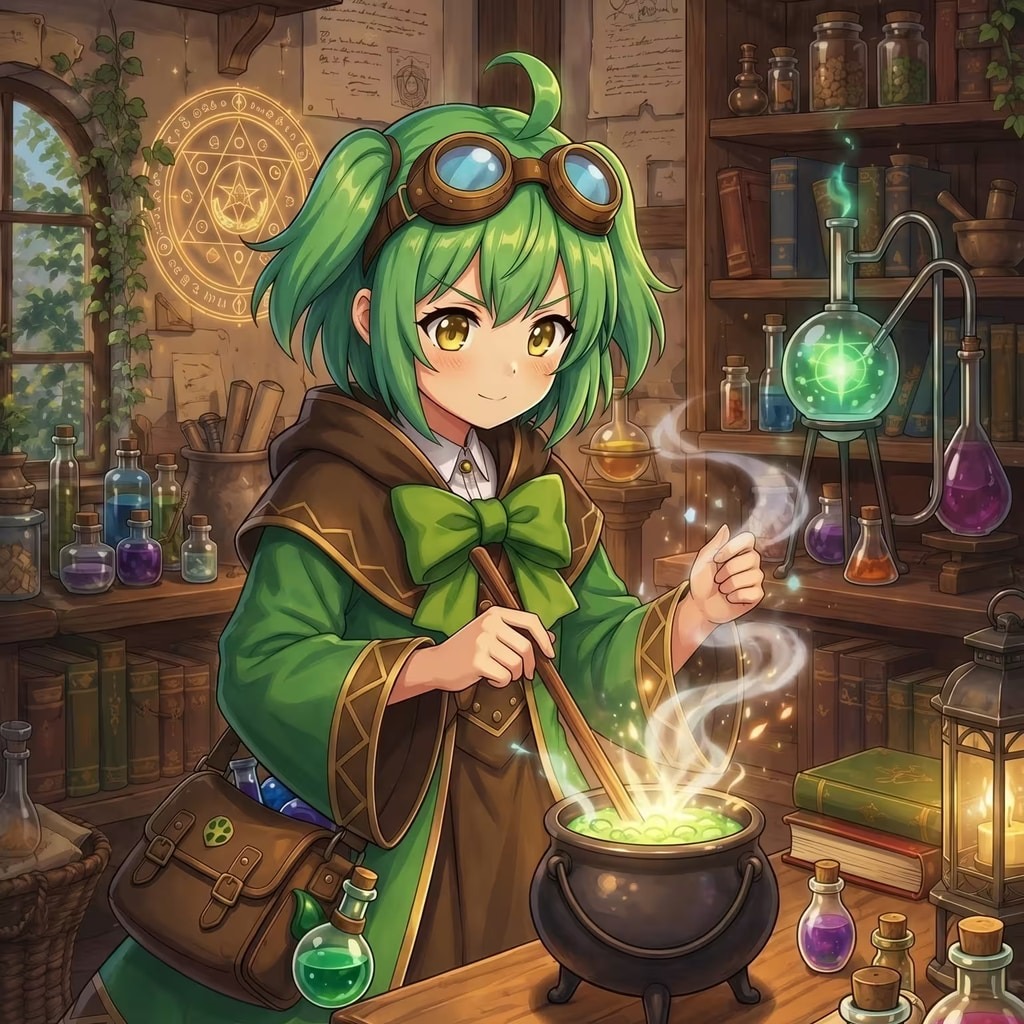 [v5.5]マジック･アルケミスト/Magic Alchemist artwork