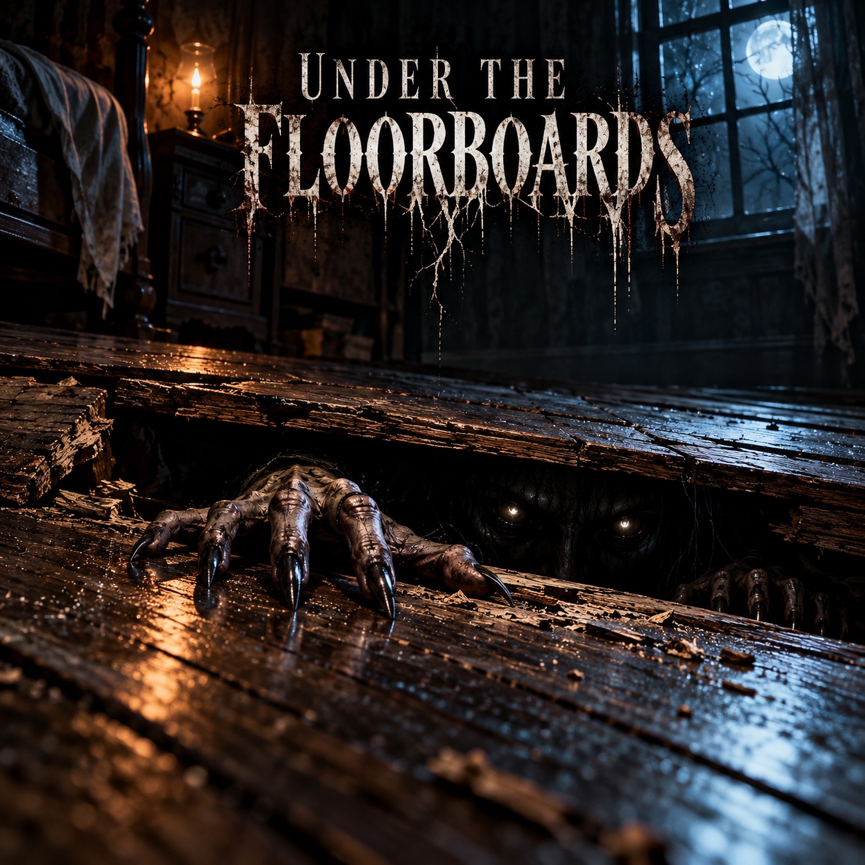 Under the Floorboards WDC #60 Spooky Creatures artwork