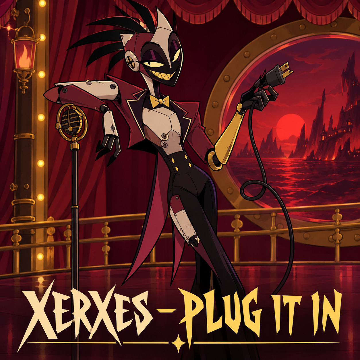Xerxes - Plug It In artwork