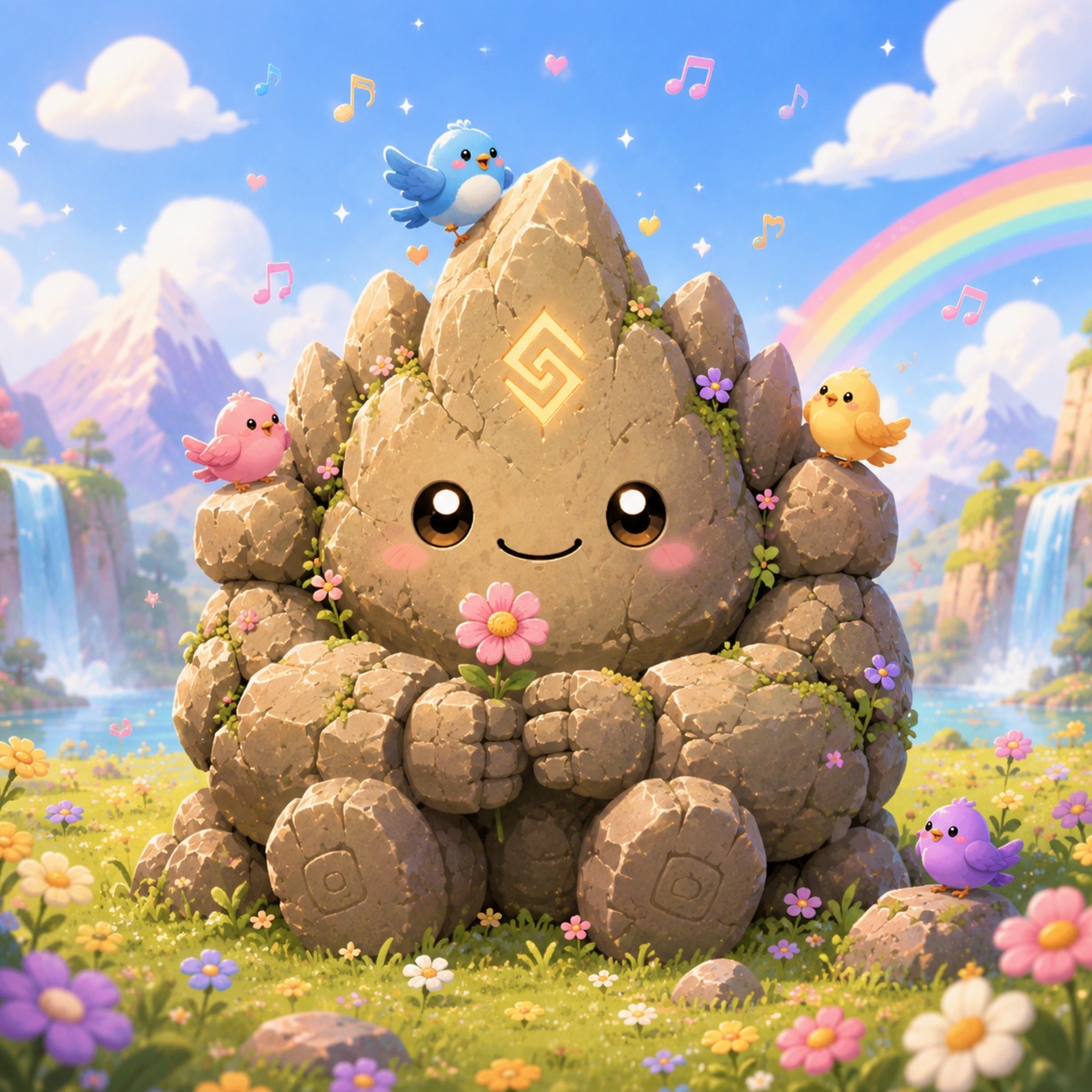 Rock solid artwork