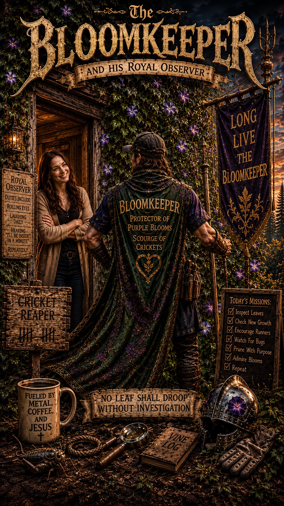 LONG LIVE THE BLOOMKEEPER! (Metal) artwork