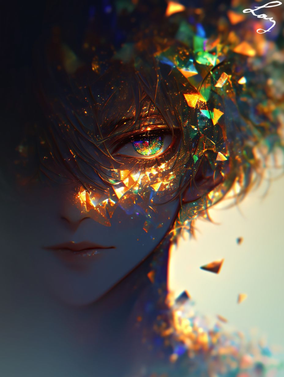 滅彩グリッチ artwork
