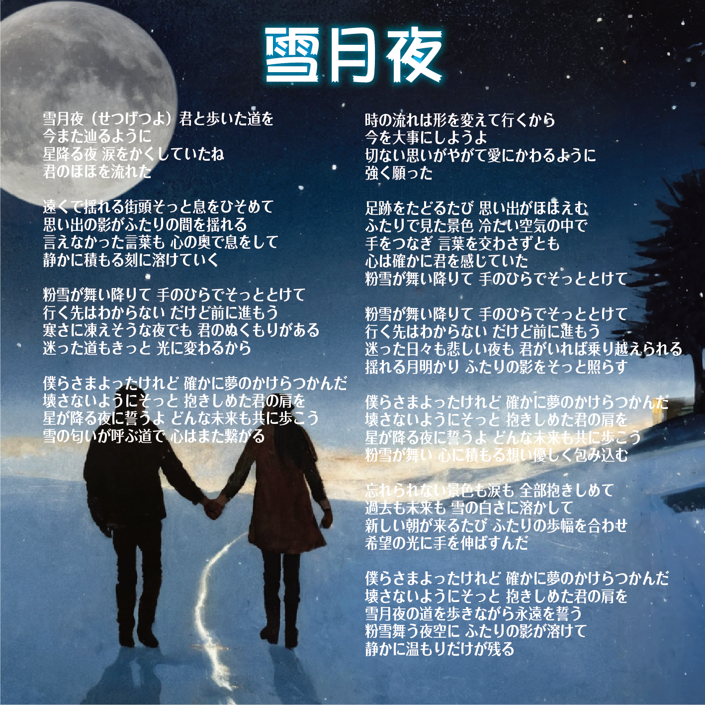 雪月夜 artwork