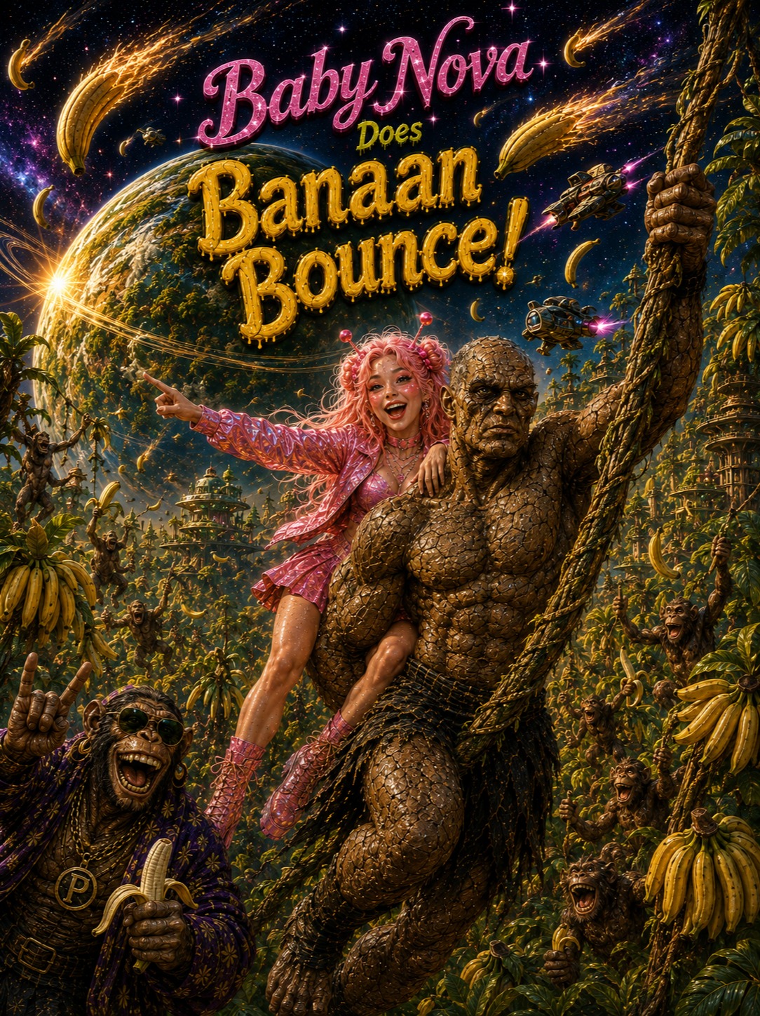 Baby Nova: Banaan Bounce!(Space Germany) artwork