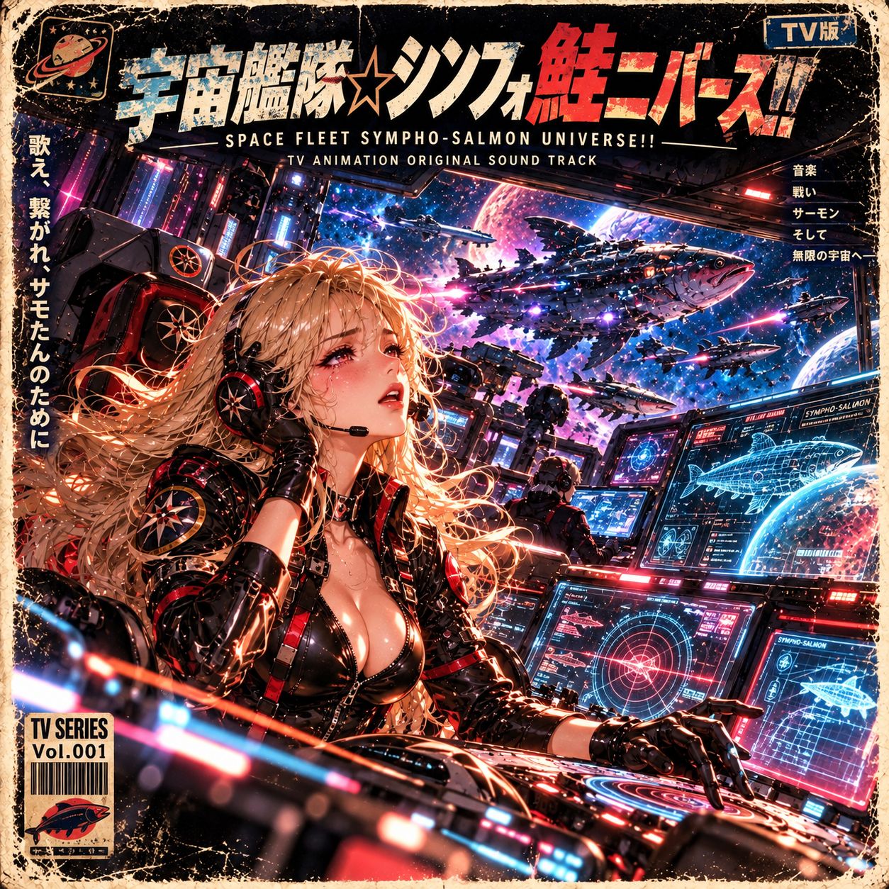 宇宙!?炙りサーモン★ (宇宙艦隊☆シンフォ鮭ニバースreMix) artwork