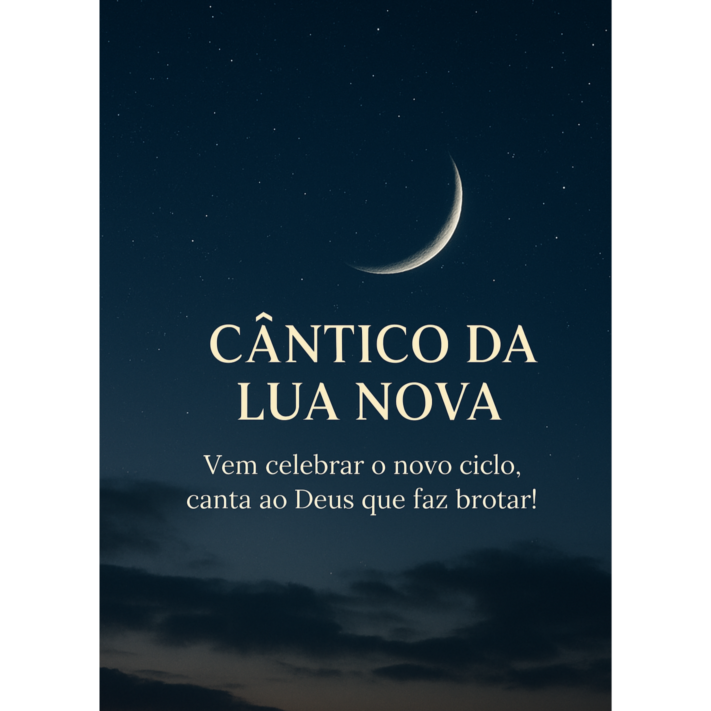 Cântico da Lua Nova artwork