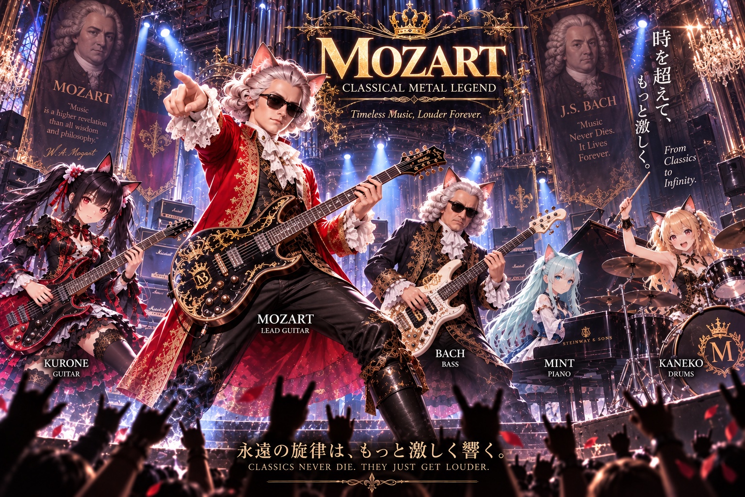 Mozart & Bach — The Grand Encounter artwork