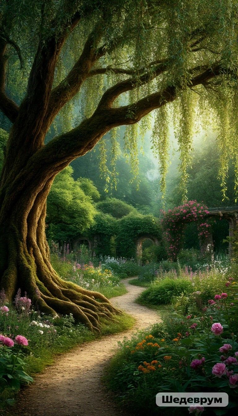 In the secret garden... artwork