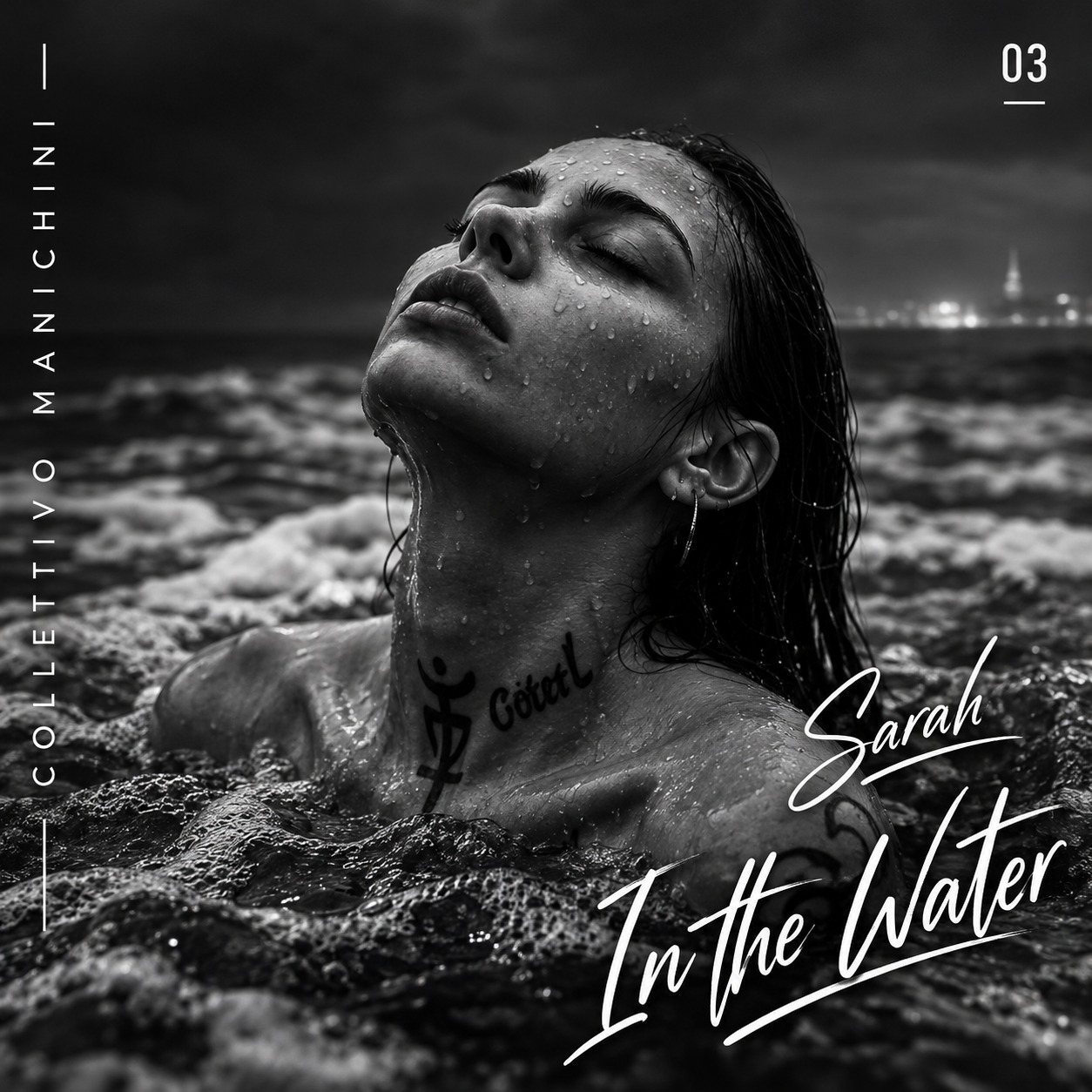 In the water artwork