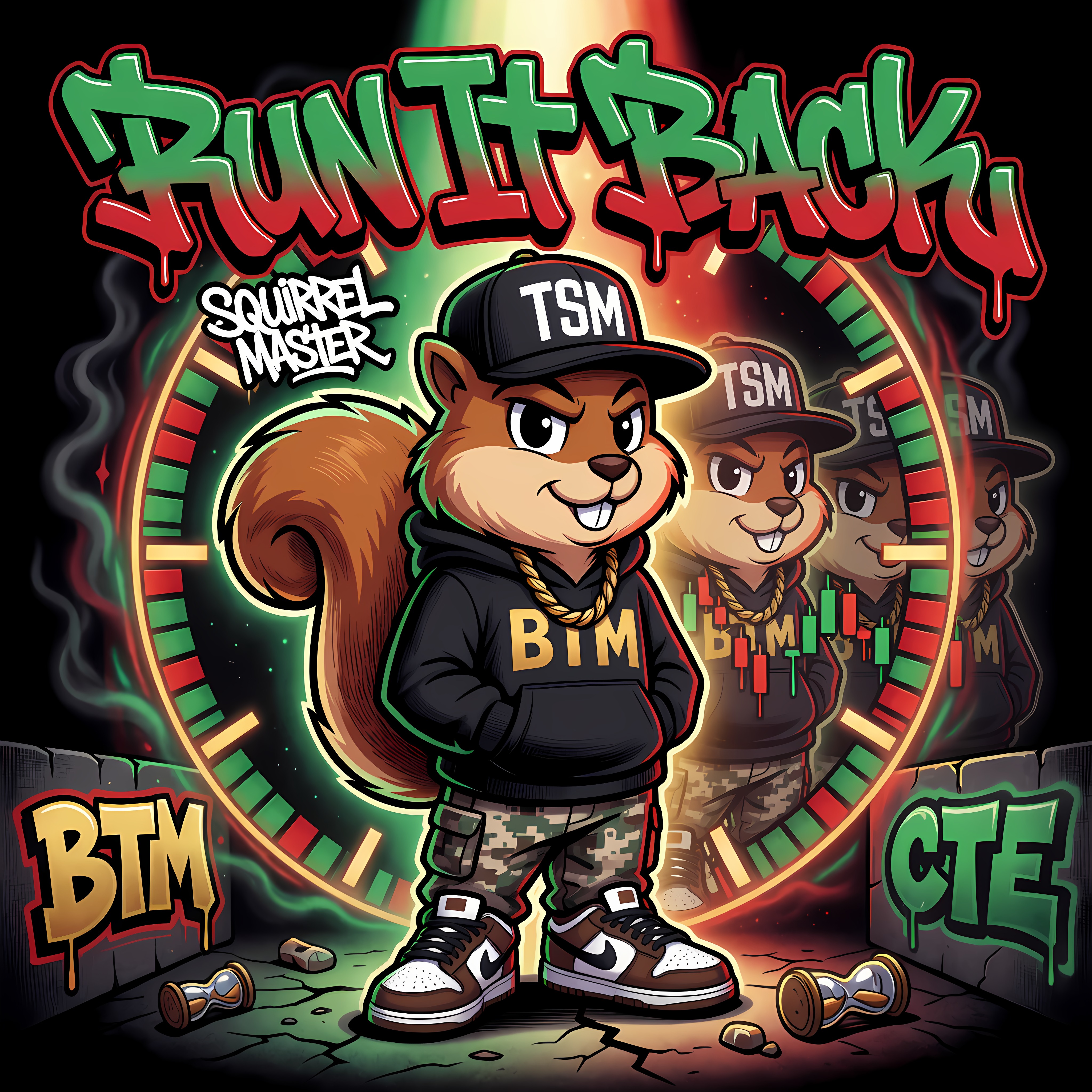 Run It Back (Squirrel Master) artwork