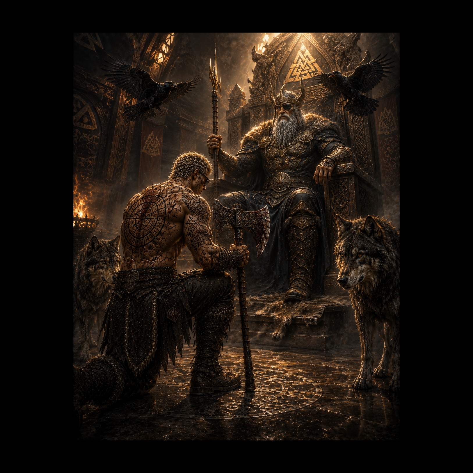 Odin's Oath artwork