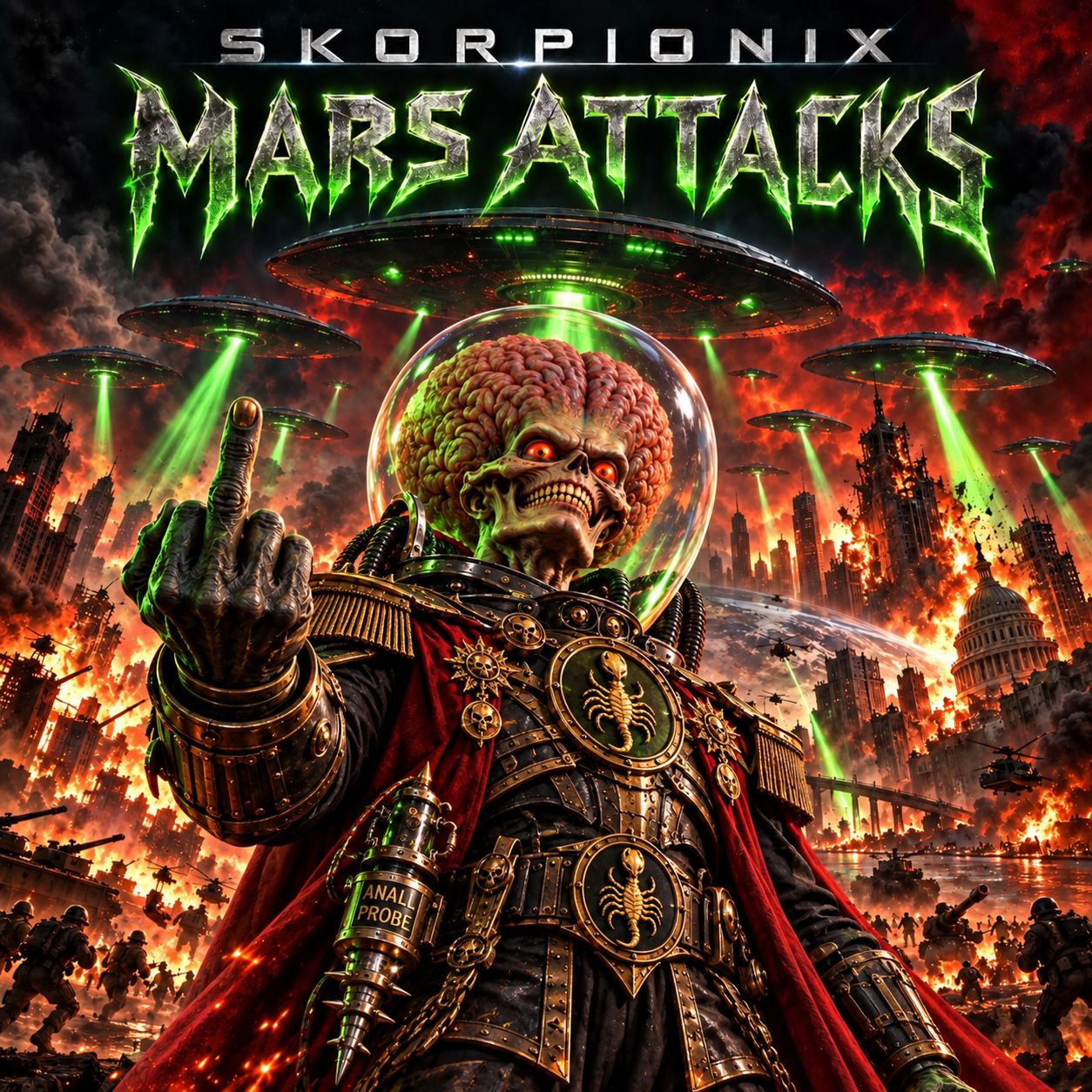 MARS ATTACKS artwork