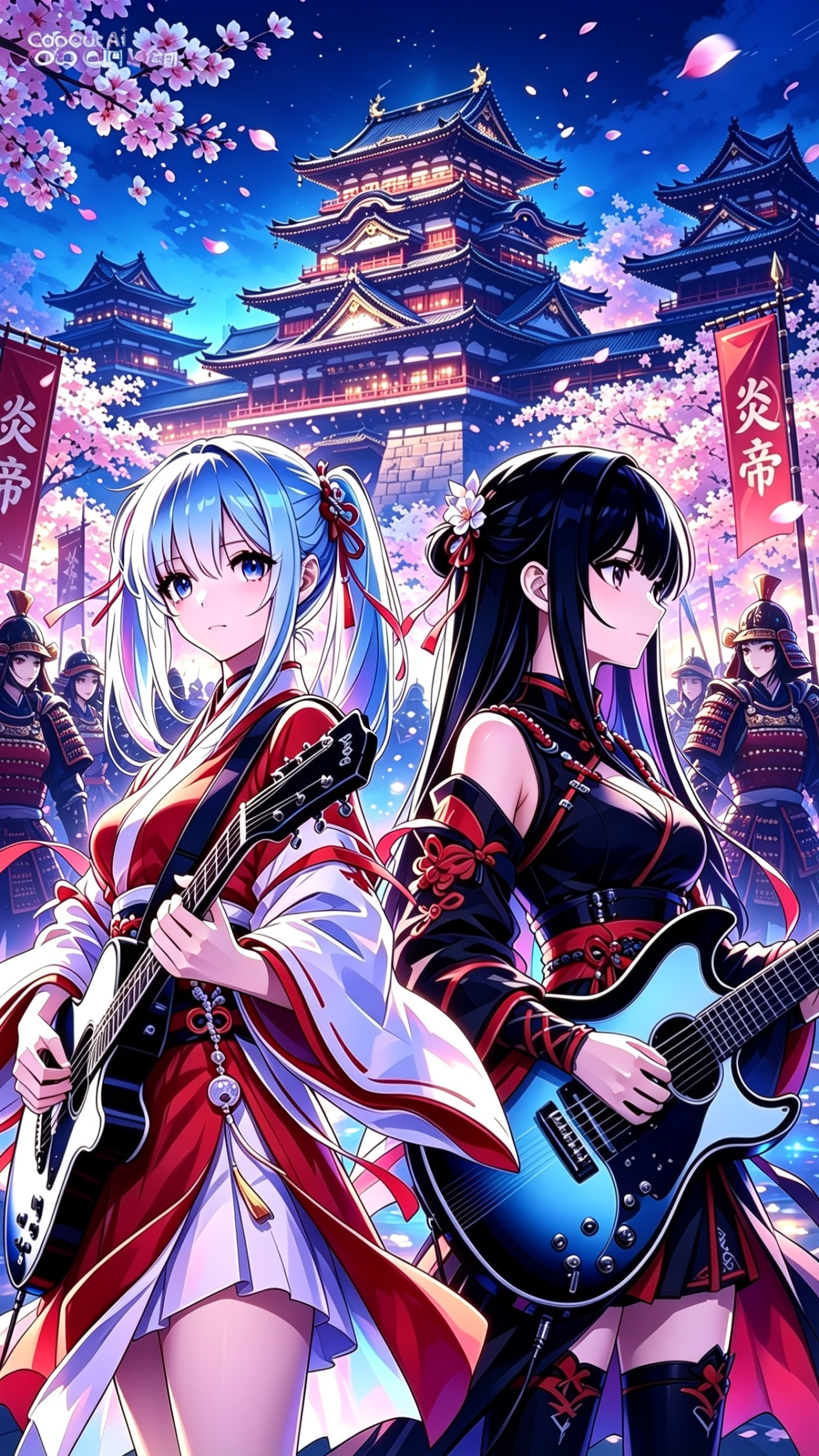 Japanese song 炎帝(Emperor of Flames) | Join me on Suno