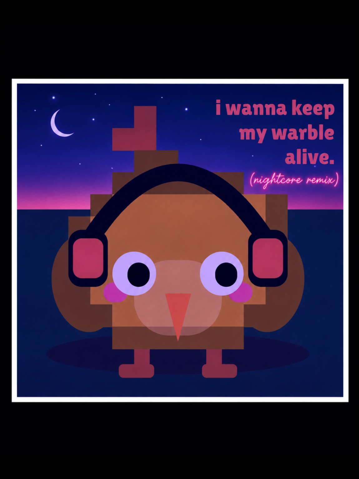 i wanna keep my warble alive [nightcore] artwork