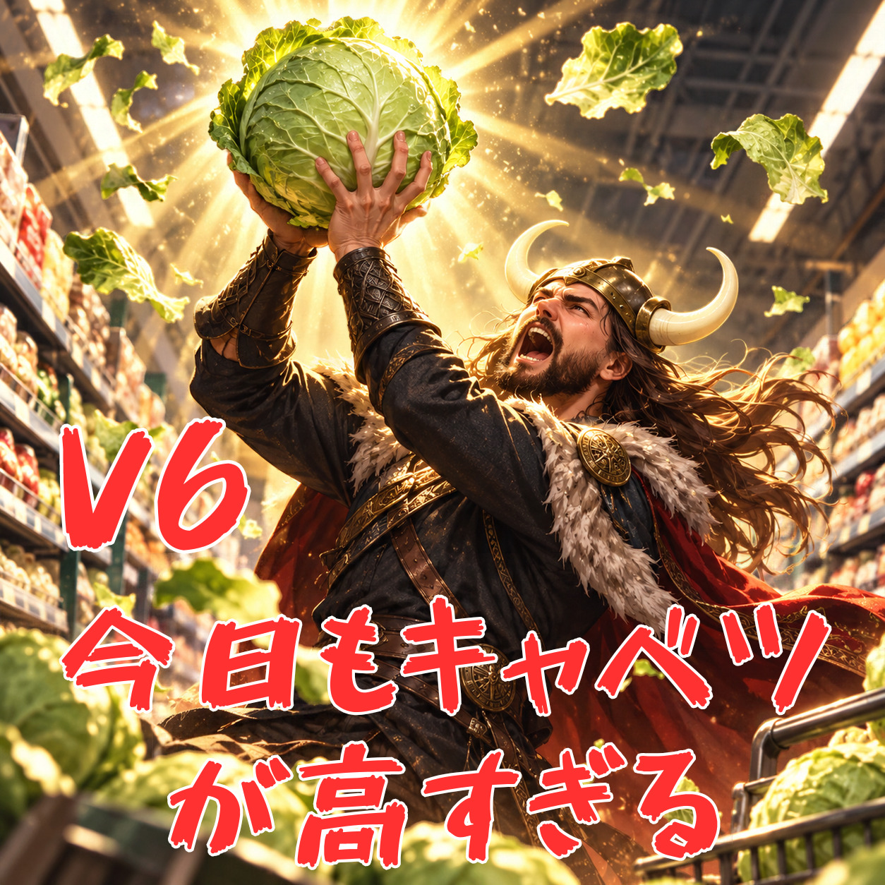 今日もキャベツが高すぎる[V6 Suno歴代モデル聞き比べ ] artwork