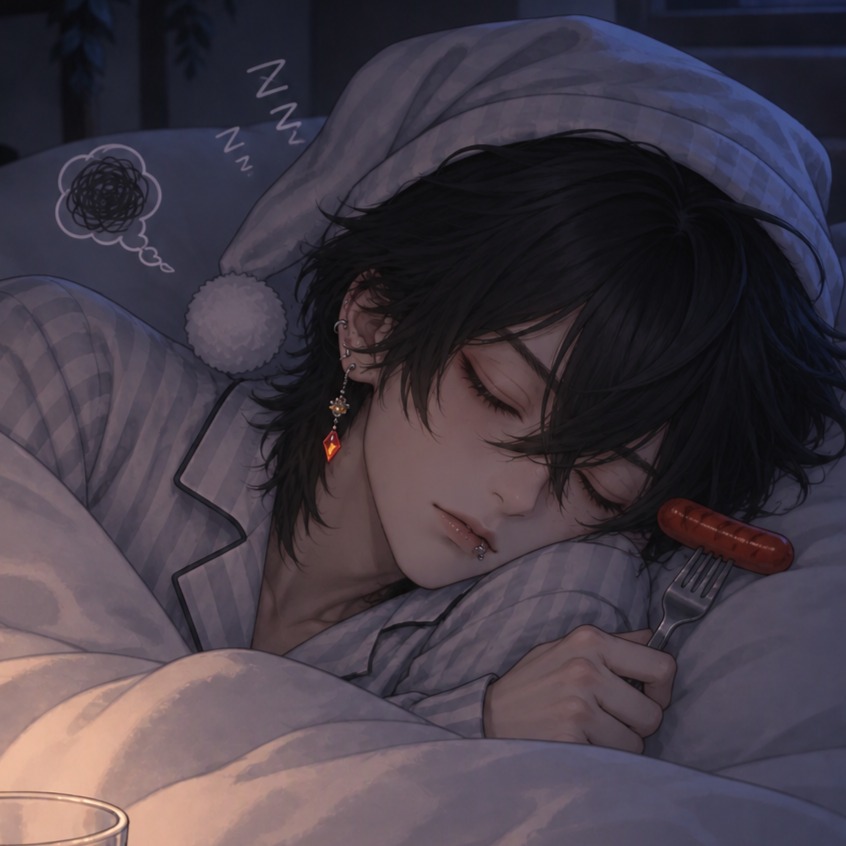 hiko, sleep? artwork