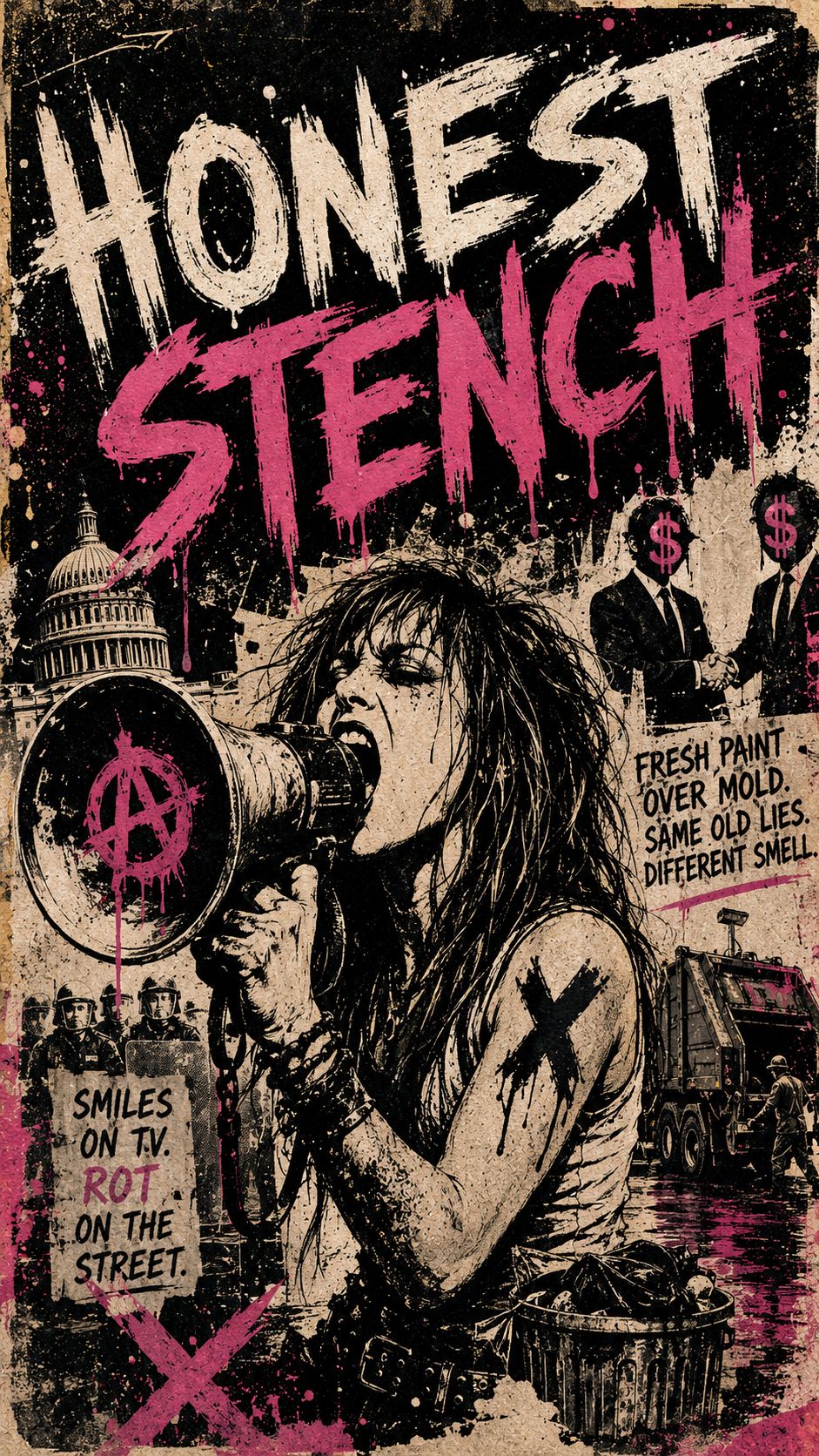 HONEST STENCH artwork