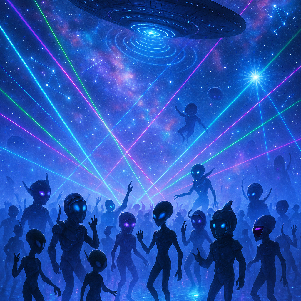 “Galactic Ravefront” artwork