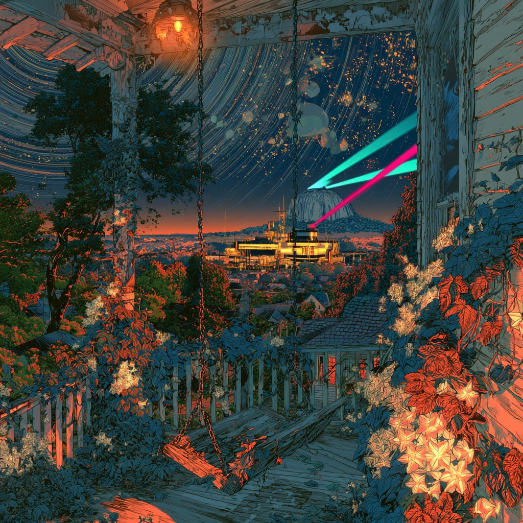 Porch Lights Runway artwork