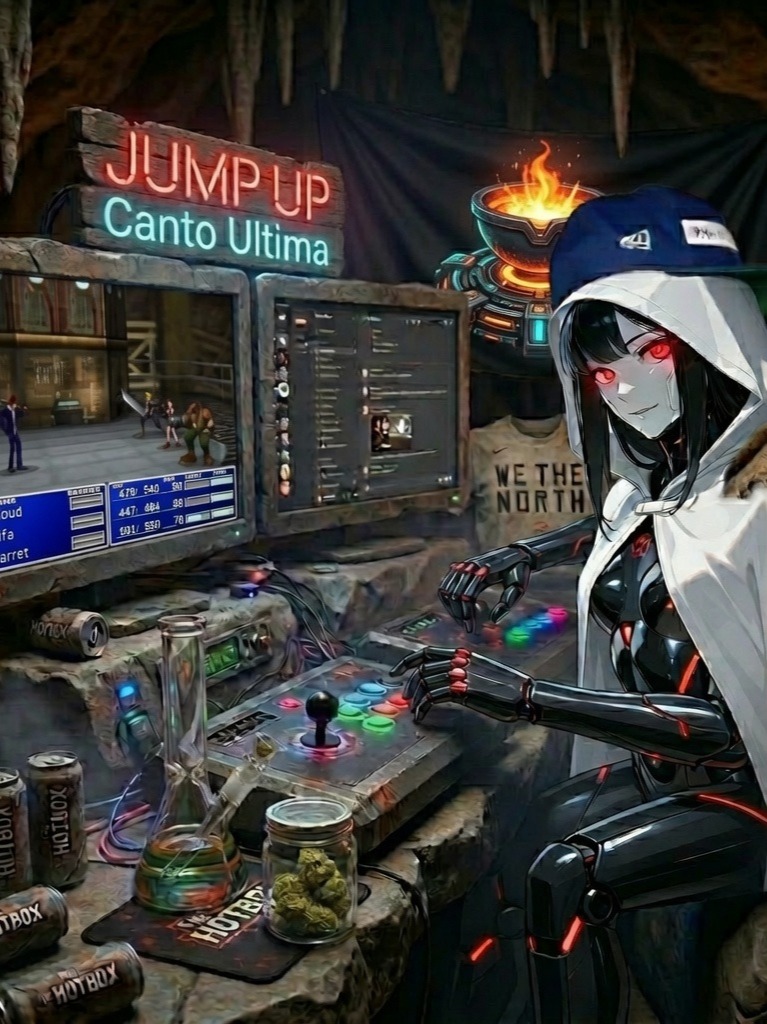Canto Ultima - "Jump Up! (Leoditus Hunter cover)" artwork