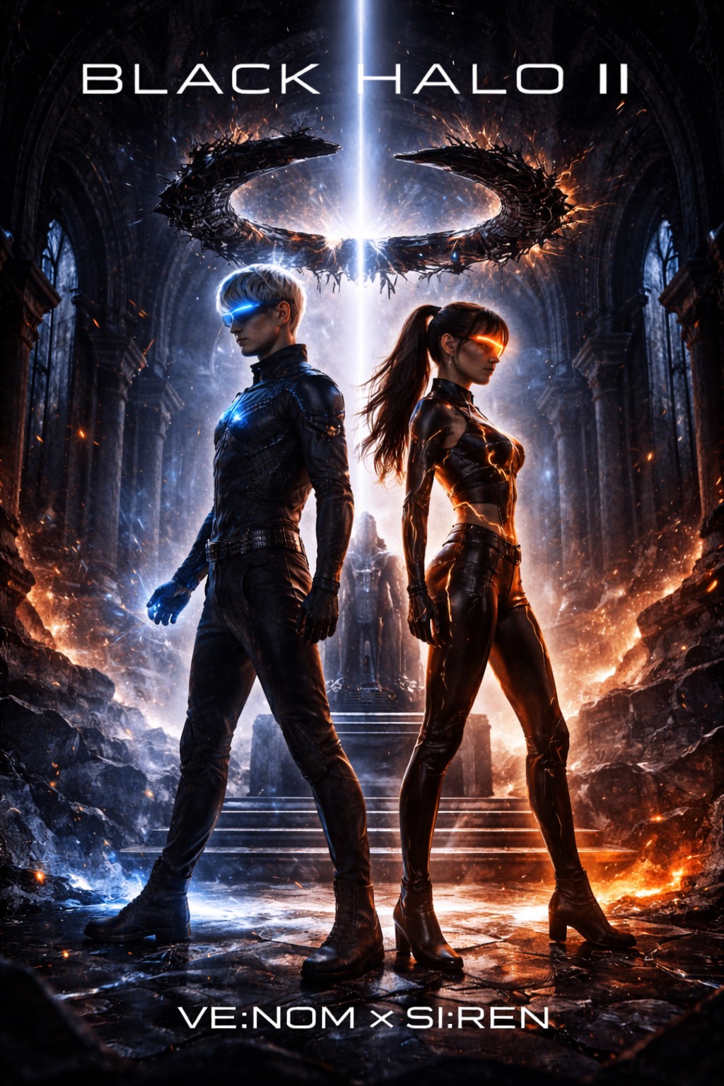 BLACK HALO II (feat. SI:REN) artwork