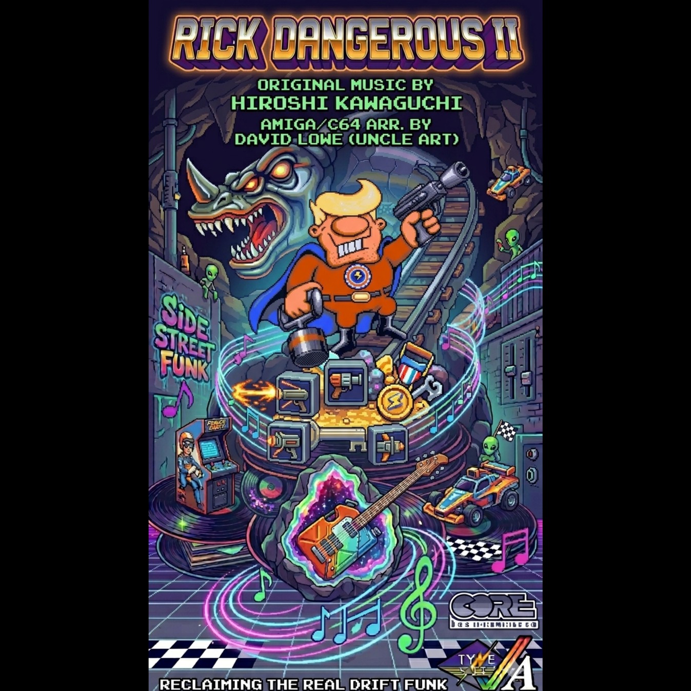 Rick Dangerous 2 / Title Screen artwork