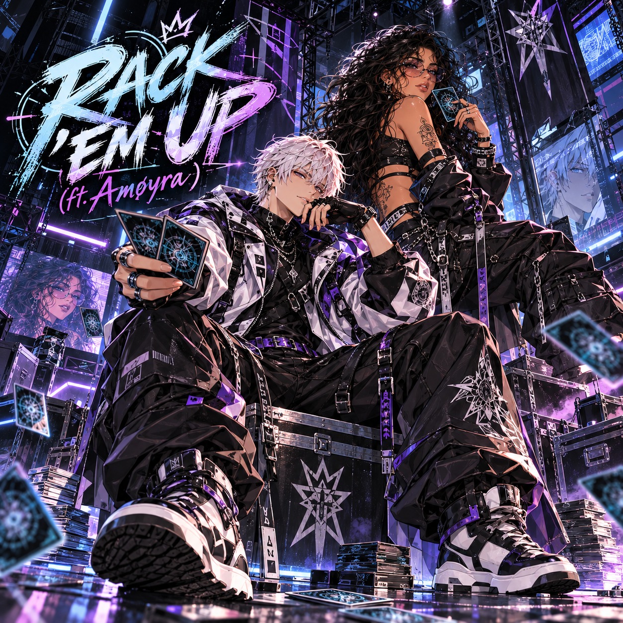 Rack 'Em Up (ft. Ꭺᴍøʏʀᴀ) artwork